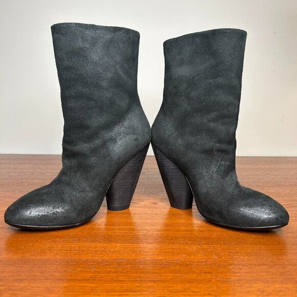 New in box, Marsèll Rafano Suede Black Boots - Picture 3 of 8